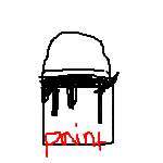 black paint